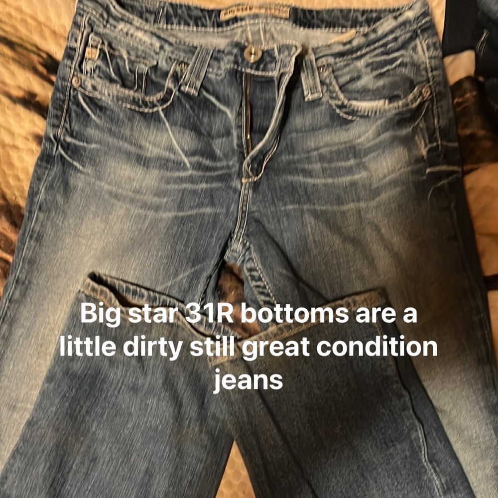 Big star women’s jeans size 31 bootcut